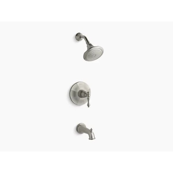 Kohler Kelston(R) Rite-Temp(R) Bath And Shower Valve Trim With Lever Handle, Spout And 2.5 Gpm Showerhead TS13492-4-BN